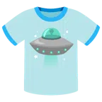 จานบิน + เสื้อยืด
