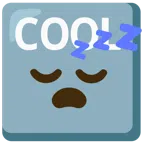 COOL button + sleeping face