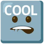 COOL button + biting lip