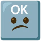 OK button + confused face