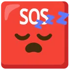 SOS button + sleeping face