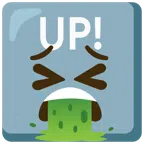 UP! button + face vomiting