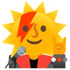 faccina sole + microfono