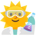 faccina sole + provetta