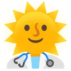 faccina sole + stetoscopio