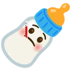 ขวดนม + อมปรอท