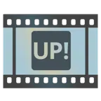 film kareleri + UP! düğmesi