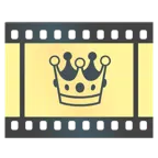 taśma filmowa + korona