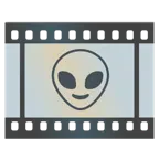 Filmstreifen + Außerirdischer
