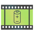 taśma filmowa + bateria