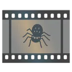 taśma filmowa + pająk