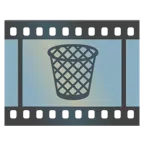 film kareleri + çöp sepeti