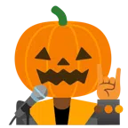 Mikrofon + Halloweenkürbis