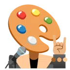 Mikrofon + Mischpalette