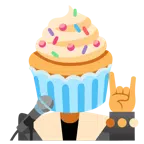 Mikrofon + Cupcake