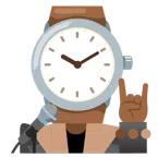 Mikrofon + Armbanduhr