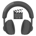 Kopfhörer + Filmklappe