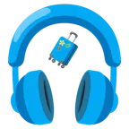 Kopfhörer + Gepäck