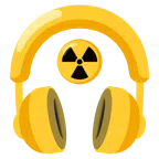 Kopfhörer + Radioaktiv