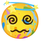 Mischpalette + schwindlig