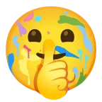 Mischpalette + ermahnendes Gesicht