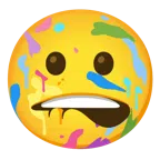 Mischpalette + auf Lippe beißen