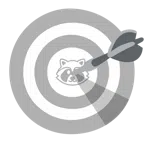 Darts + Waschbär