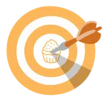 Darts + Cupcake