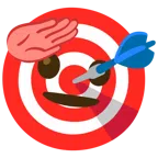 tam isabet + selamlayan yüz