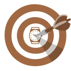 Darts + Armbanduhr