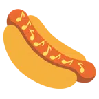musical notes + hot dog