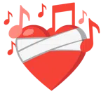 musical notes + mending heart
