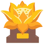 Pokal + Lotusblüte