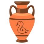 amphora + snake