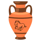amphora + horse