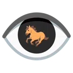 occhio + cavallo