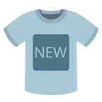 t-shirt + pulsante NEW