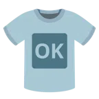 t-shirt + pulsante OK