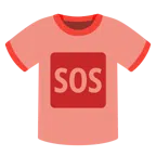 t-shirt + pulsante SOS