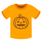 koszulka + dynia na halloween