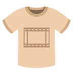 t-shirt + pellicola cinematografica