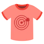 t-shirt + bersaglio