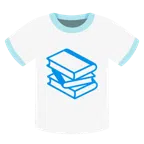 t-shirt + libri