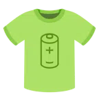 t-shirt + batteria