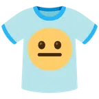 t-shirt + faccina neutra