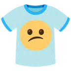 t-shirt + faccina confusa