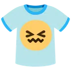 t-shirt + faccina frustrata