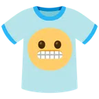 t-shirt + faccina con smorfia