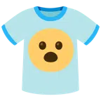 t-shirt + faccina con bocca aperta