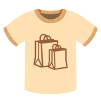 t-shirt + borse della spesa